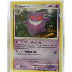 POKEMON COLLECTOR CARD IN PROTECTIVE SLEEVE - GENGAR LV.46 - 17/99