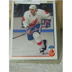 ROOKIE HOCKEY CARD - ERIC LINDROS - CENTER - #9 - CONDITION - NEAR MINT