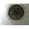 Image 2 : SILVER ROUND - 1/4 TROY OUNCE .999 FINE SILVER - WALKING LIBERT - GOLDEN STATE MINT