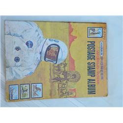 STAMP ALBUM - WORLKD WIDE ALBUMN - SOME STAMPS INCLUDED