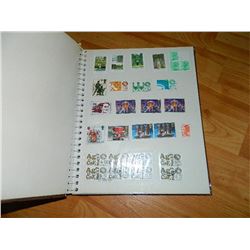 STAMPS - PHOTO ALBUM OF ASSORTED STAMPS