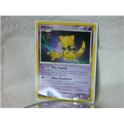 POKEMON COLLECTOR CARD IN PROTECTIVE SLEEVE - ABRA - 69/123