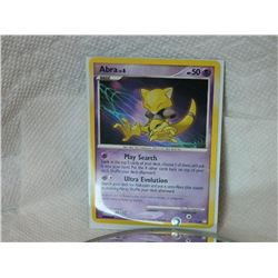 POKEMON COLLECTOR CARD IN PROTECTIVE SLEEVE - ABRA - 69/123