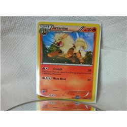 POKEMON COLLECTOR CARD IN PROTECTIVE SLEEVE - ARCANINE - 13/99