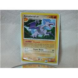 POKEMON COLLECTOR CARD IN PROTECTIVE SLEEVE - AERIDACTYL - 13/99
