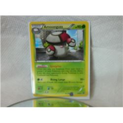 POKEMON COLLECTOR CARD IN PROTECTIVE SLEEVE - AMOONGUSS - 10/101