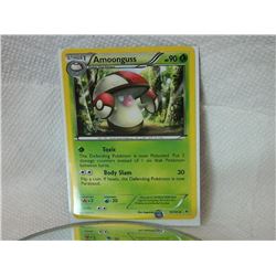 POKEMON COLLECTOR CARD IN PROTECTIVE SLEEVE - AMOONGUSS - 10/101
