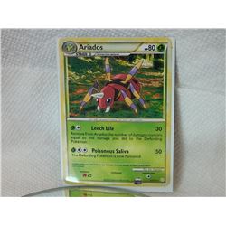 POKEMON COLLECTOR CARD IN PROTECTIVE SLEEVE - ARIADOS - 15/123