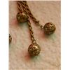 Image 2 : EARRINGS - 3 STRAND DANGLING - 2 3/4" LONG