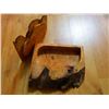Image 2 : NEW HAND CRAFTED BURL TRINKET BOX WITH LID