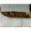 Image 2 : CARVING - WOOD JUNK BOAT