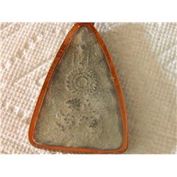 PENDANT - HIEROGLYPH - ENCASED