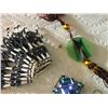 Image 3 : BAG OF ASSORTED - BEADED, ORIENTAL JADE, MEDAL, EARRINGS & MORE