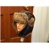 Image 10 : FROM ESTATE - WINTER HAT WITH FUR - HUDSON NORTH & SCARF