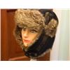Image 9 : FROM ESTATE - WINTER HAT WITH FUR - HUDSON NORTH & SCARF