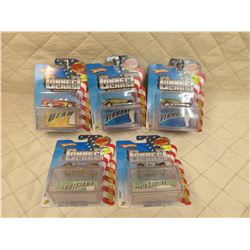 Lot of 5 Connect Hot Wheels Cars