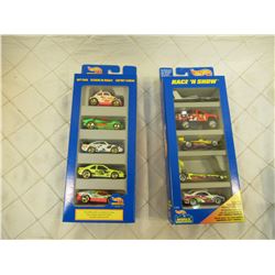 2 Hot Wheels 5 Car Gift Packs