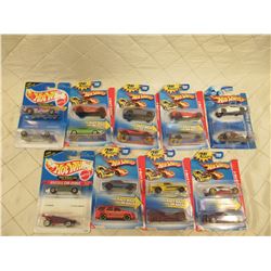 9 Hot Wheels 2 Packs