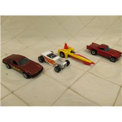 4 Vintage Hot Wheels
