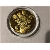 Image 1 : 24k Gold on Sterling Silver Proof 68.4 grams or 2.41 Ounces The 100 Greatest Masterpieces SUNFLOWERS