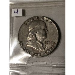 1962 D Silver Franklin Half Dollar Nice Early US Coin