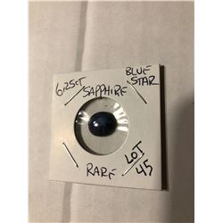 Rare HUGE 6.25 carat Blue STAR SAPPHIRE Beautiful Gemstone