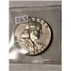 1963 D Silver Franklin Half Dollar Nice Early US Coin