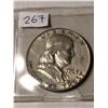 1963 D Silver Franklin Half Dollar Nice Early US Coin