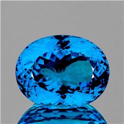 NATURAL SWISS BLUE TOPAZ 99.55 Carats - FL