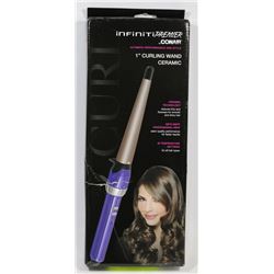 CONAIR INFINITI PREMIER 1" CERAMIC CURLING WAND.