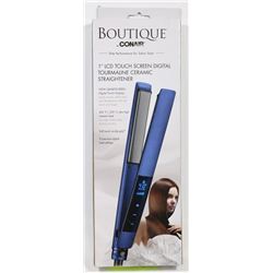 CONAIR BOUTIQUE 1" LCD TOUCH SCREEN STRAIGHTENER.