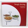 Image 1 : CORDON BLEU SIMPLY SERVING SET.