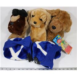 LOT OF 5 ASSORTED GOLFHEAD COVERS