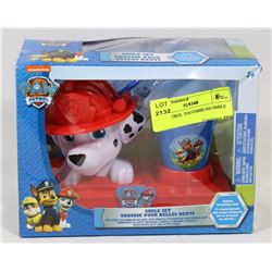 PAW PATROL TOOTHBRUSH SMILE SET.