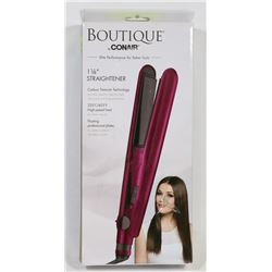 CONAIR BOUTIQUE 1.25" STRAIGHTENER, PINK.