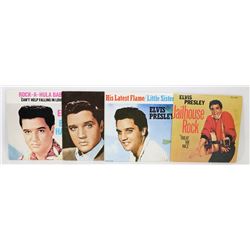 LOT OF 4 ELVIS DUST JACKETS FOR 45'S