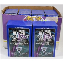 6 BOXES OF ALL FABRIC BLEACH