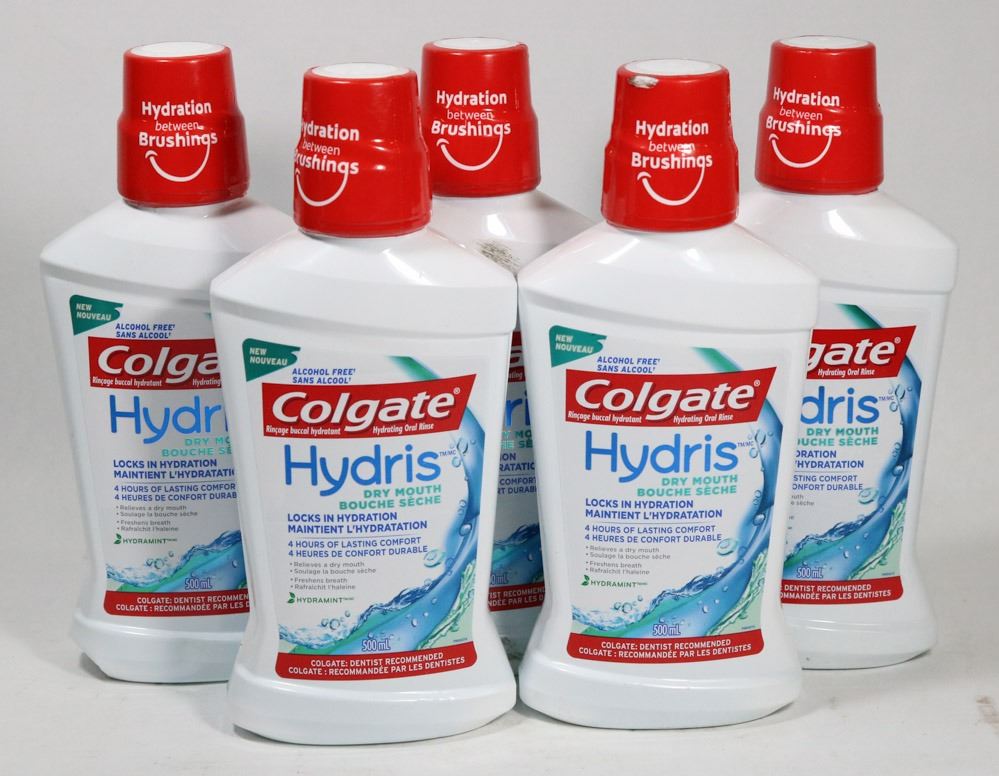 Hydris LOT OF 5 COLGATE HYDRIS MOUTH WASH