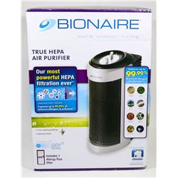BIONAIRE TRUE HEPA AIR PURIFIER.