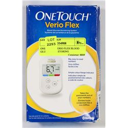 ONE TOUCH VERIO FLEX BLOOD GLUCOSE MONITORING