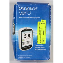 ONE TOUCH VERIO BLOOD GLUCOSE MONITORING SYSTEM