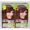 Image 1 : LOT OF TWO GARNIER NUTRISSE CREAM COLOUR