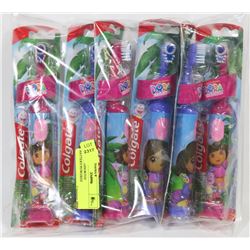 BAG OF ASSORTED BATTERY/POWERED TOOTHBRUSHES