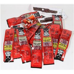 BAG OF JACKLINKS JERKY & DENTYNE FIRE GUM