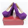 Image 1 : FABULOUS LADY'S PURPLE SIZE 6.5 SHOES, STYLE TRENDY