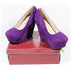 Image 1 : FABULOUS LADY'S PURPLE SIZE 5.5 SHOES, STYLE TRENDY