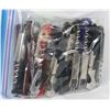 Image 1 : BAG OF ASSORTED CORKSCREWS AND BOTTLE OPENERS.