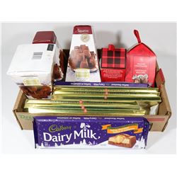 FLAT OF ASSORTED NEW CHOCOLATE.