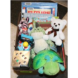 BOX W/KIDS BOOKS, CLOUD B TURTLE NIGHT-