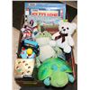 Image 1 : BOX W/KIDS BOOKS, CLOUD B TURTLE NIGHT-
